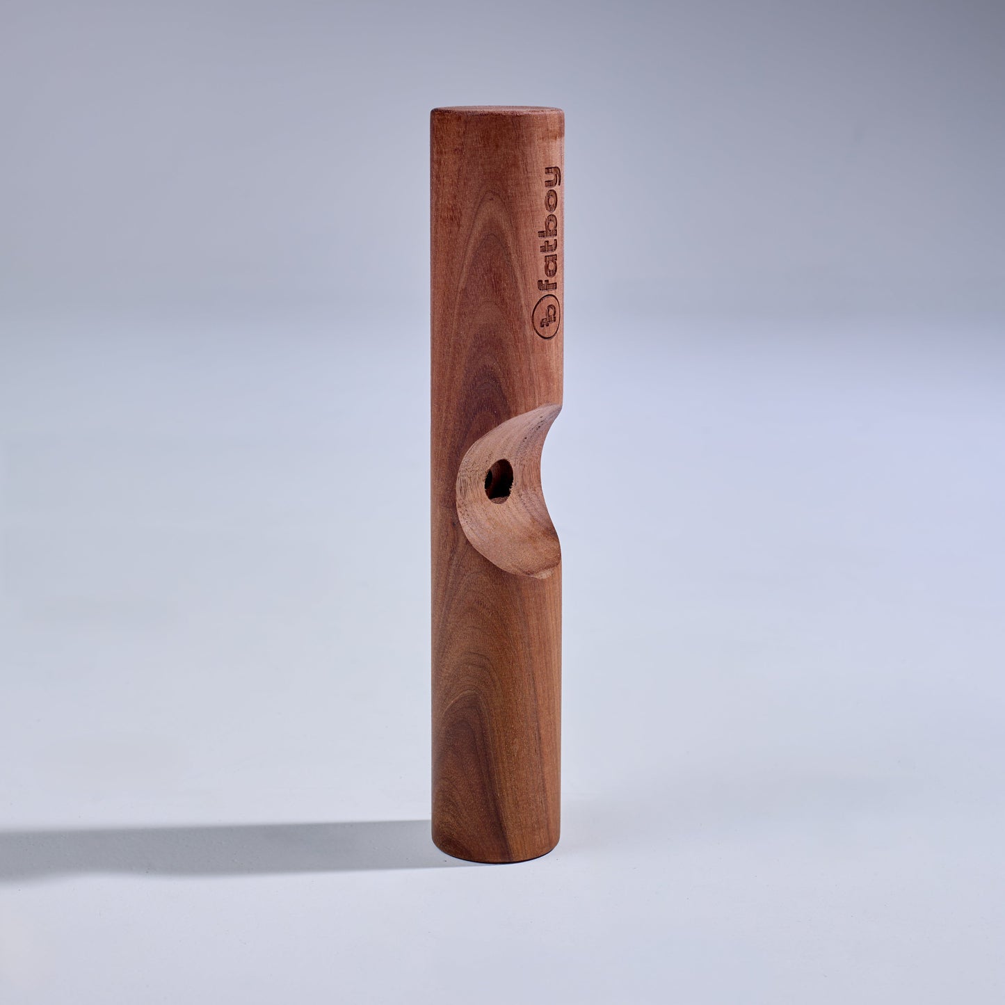 Fatboy Grom walnut foot pegs fitted to an e-bike