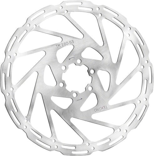 Tektro TR53 180mm 6-bolt stainless steel disc brake rotor