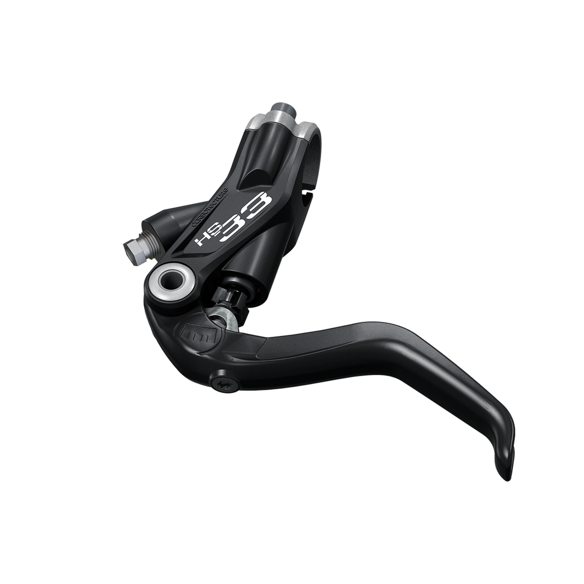 Magura Master HS33 black, suitable for mounting left or right, 4-finger lever blade, black (PU = 1 piece)