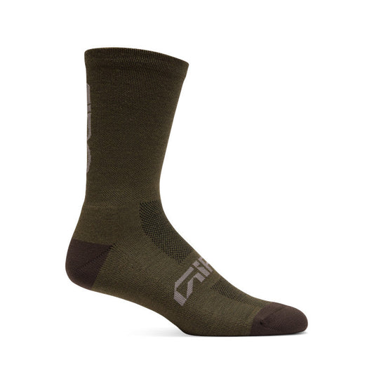 Giro Winter Merino Wool Socks in Dark Sage