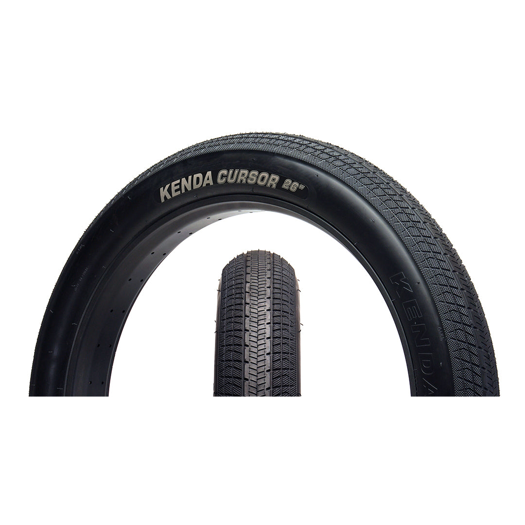 Kenda Cursor 20x4.0 fat tyre - semi-slick e-bike tread