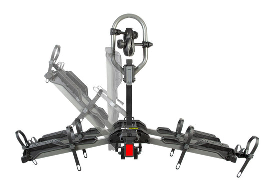 Buzzrack E-Scorpion H2 fitted to vehicle hitch receiver