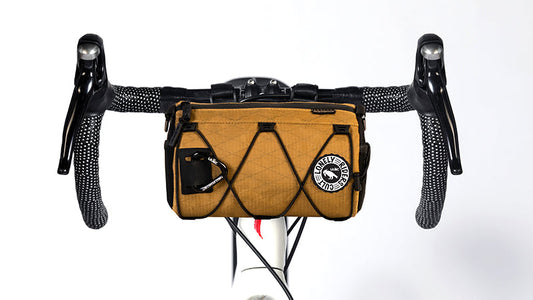 ULAC Coursier GT Pro 3.8L handlebar bag Terrain colourway detail
