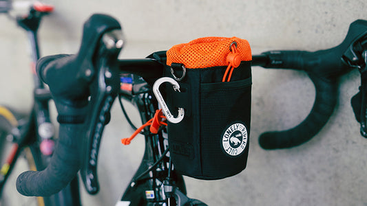 Ulac C-Hold DX-2 feed bag mounted on bike