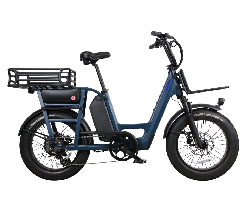 Vamos rear carrier basket mounted on the Amigo rear rack