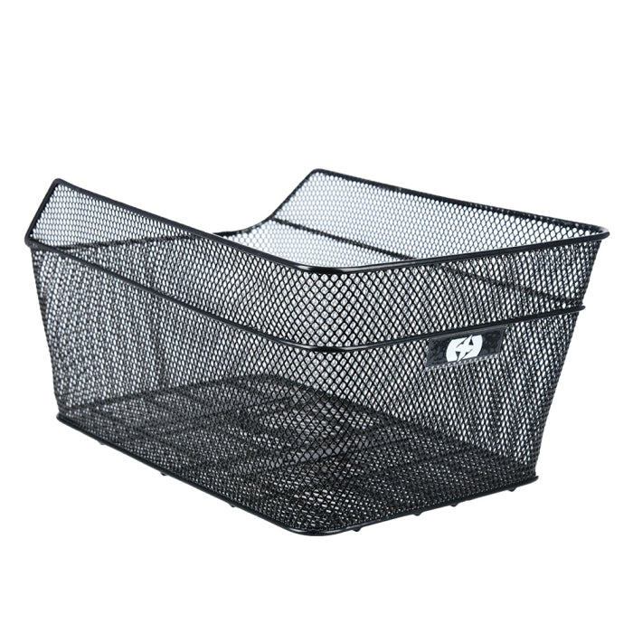 Rear Basket Black with Fittings | Oxford | Grace and Pace Electric Bikes