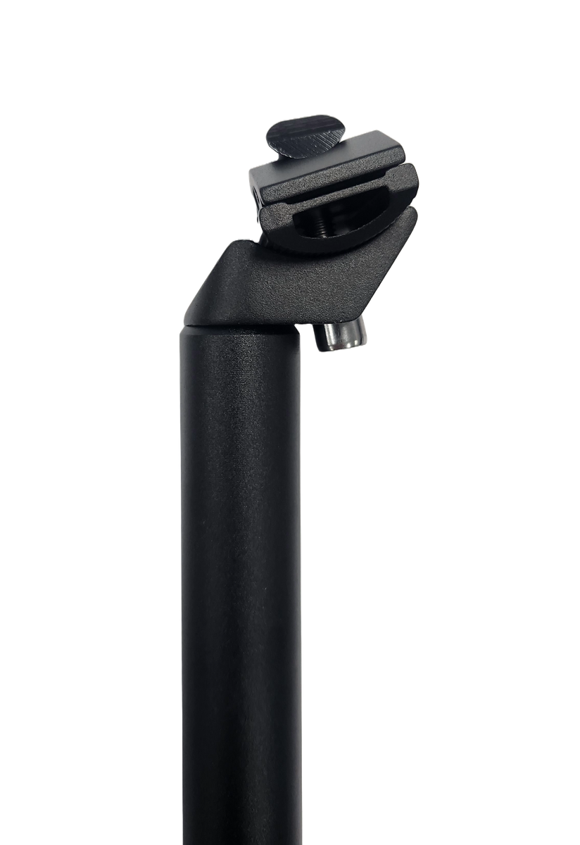 Seatpost 27.2 x 400mm micro adjust alloy black