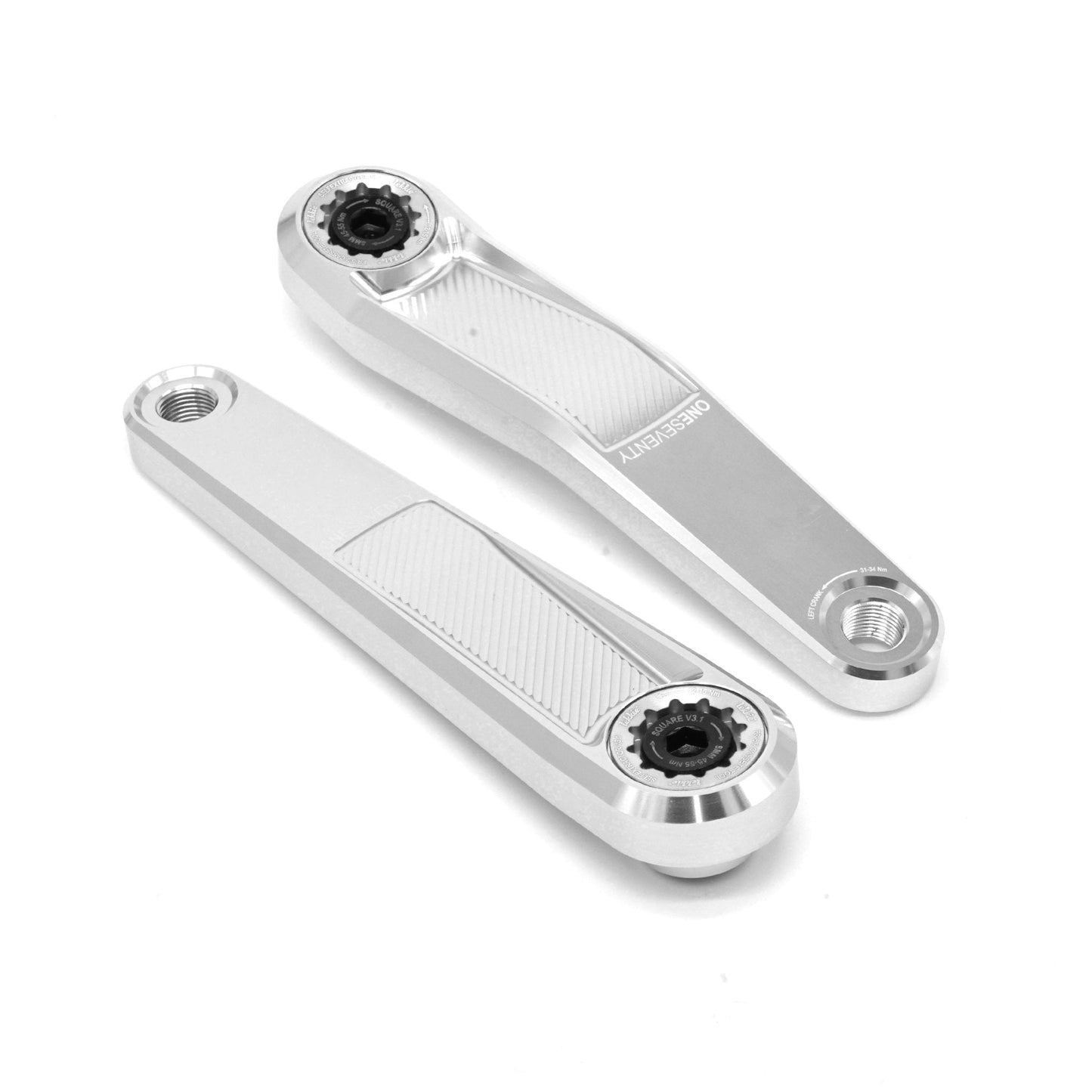 Lekkie Buzz Bars - Left Offset Square Drive 170MM V3.1 Silver