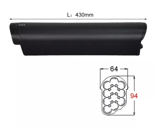 36V 10.4Ah 374Wh Eel Pro In-Frame eBike Battery CPEP36-10.4 - Image 2