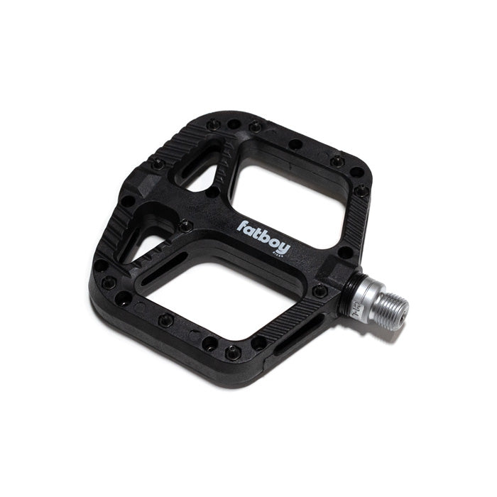 Fatboy coloured pedals in Gloss Black