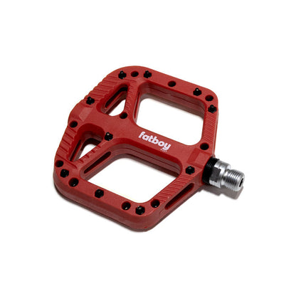 Fatboy coloured pedals in Red