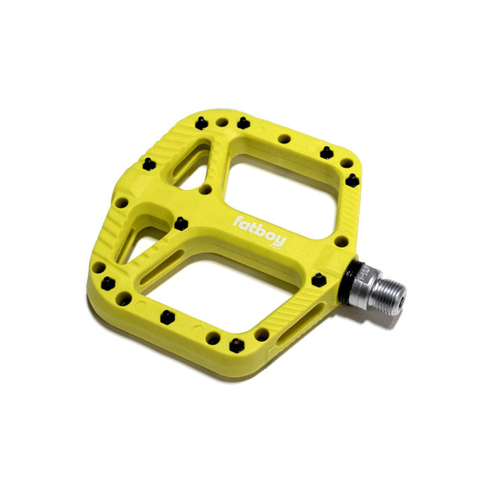 Fatboy coloured pedals in Yellow