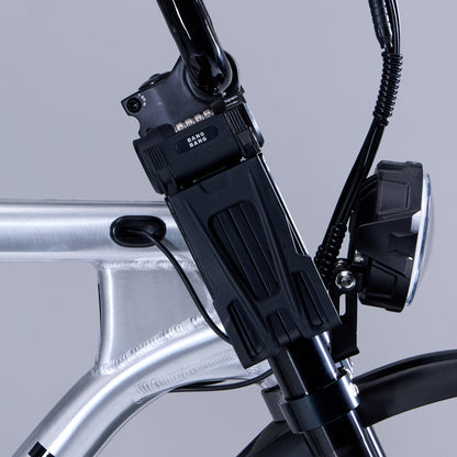Fatboy Bang Bang folding lock unfolded showing hardened steel plates