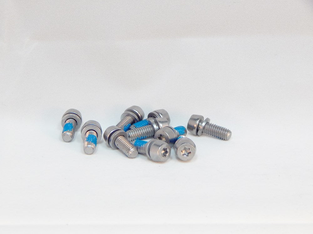 Magura PM-screws (steel), M6x17 incl. washers (PU = 10 pieces)