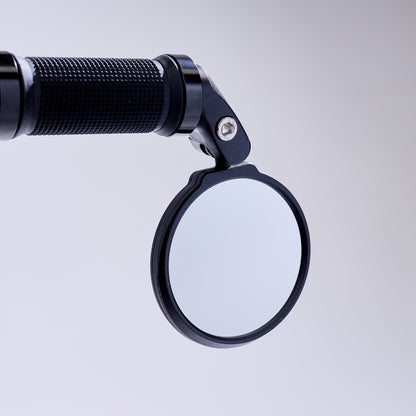Fatboy Bang Bang handlebar mirror fitted to a Fatboy e-bike