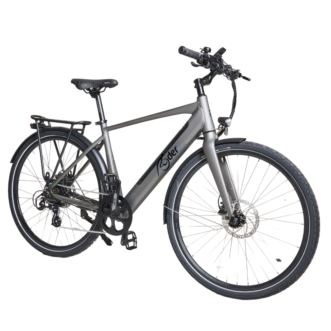 Ryder Pro 3 Commuter E-Bike drivetrain detail | Grace & Pace Electric Bikes