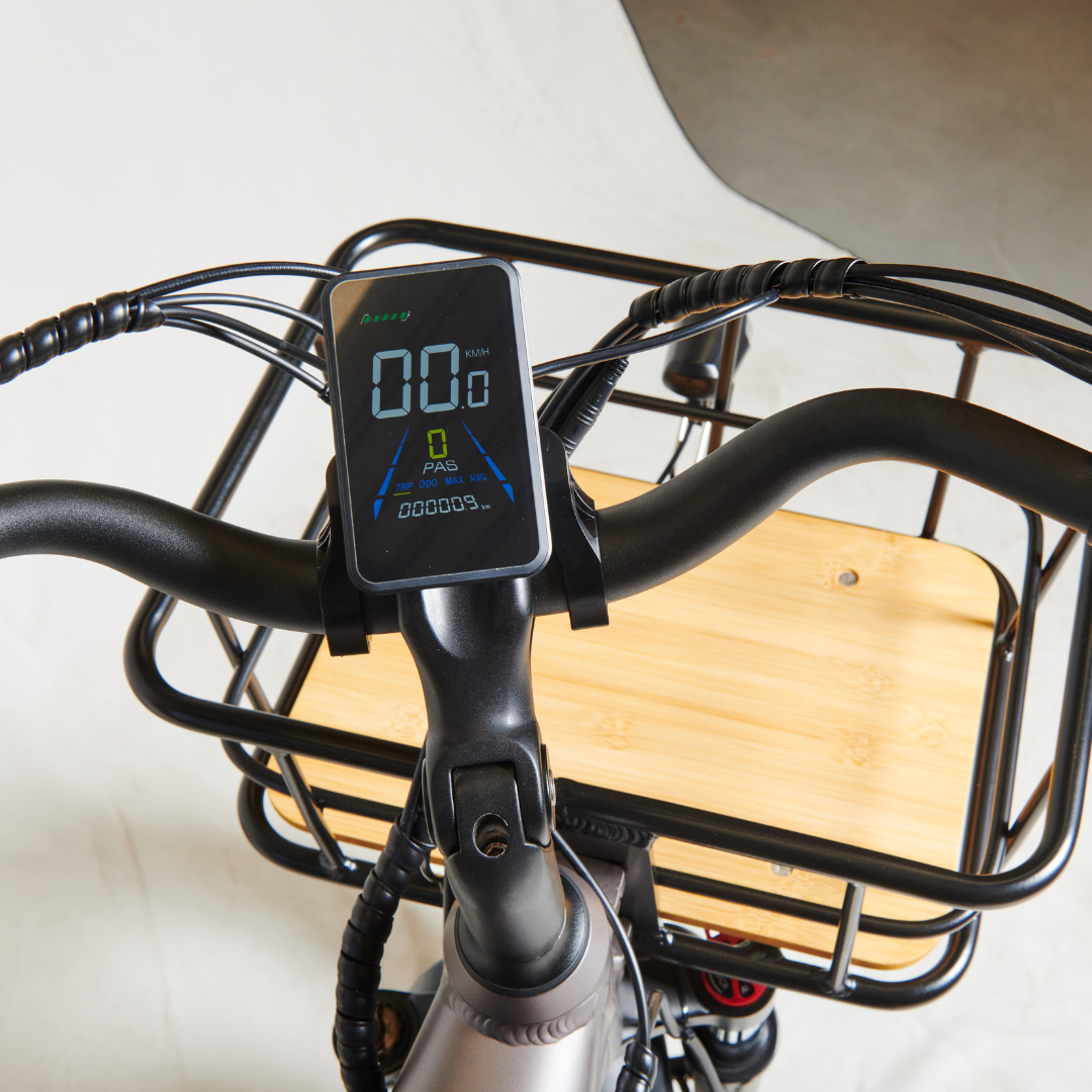 Ryder Mover Electric Trike wide comfort tyres | Grace & Pace Electric Bikes
