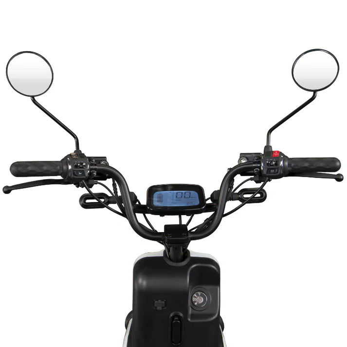 Benzina Zero Duo Electric Moped – view 8 | Grace & Pace Electric Bikes