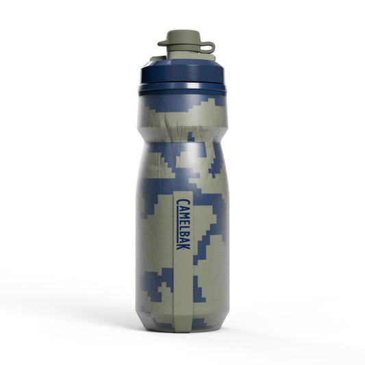 CamelBak Podium Dirt Series Chill Bottle 600ml in Deep Sea Digi Camo