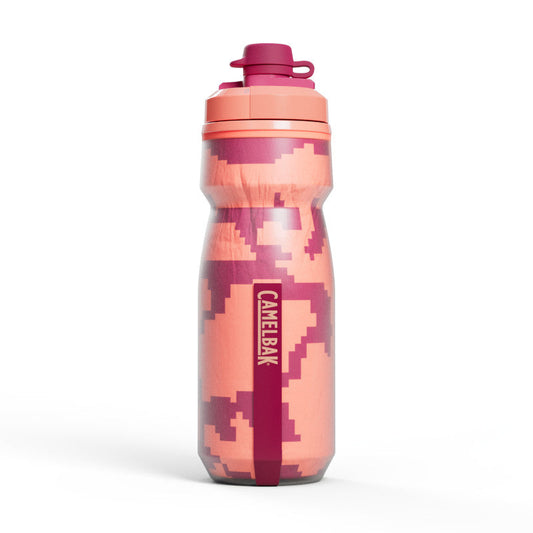 CamelBak Podium Dirt Series Chill Bottle 600ml in Berry Digi Camo