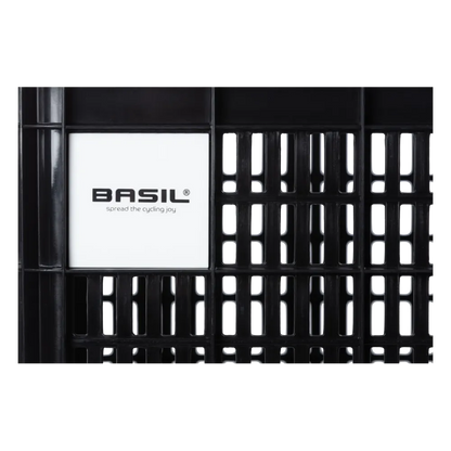 Basil Bicycle Crate MIK 2.0 S 17.5L Black Recycled - detail