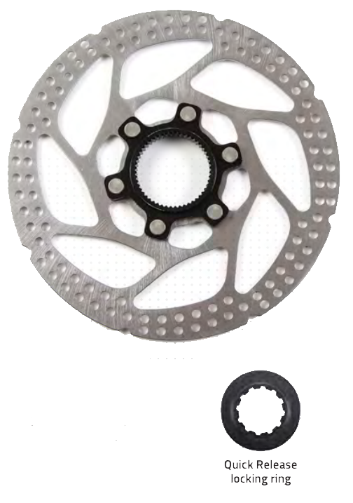 Clarks CenterLock disc rotor 160mm with lock ring | Grace and Pace
