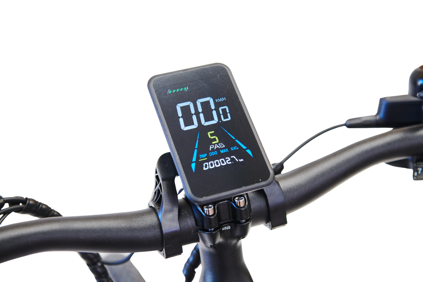 Ryder Pro 3 Commuter E-Bike cockpit and display | Grace & Pace Electric Bikes