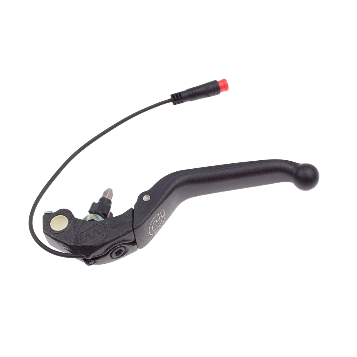 Magura Lever blade HS33e, closer, 4-finger aluminum lever blade with ball-end, black, HIGO-Closer, normally open, 150 mm tubing length (PU = 1 piece)