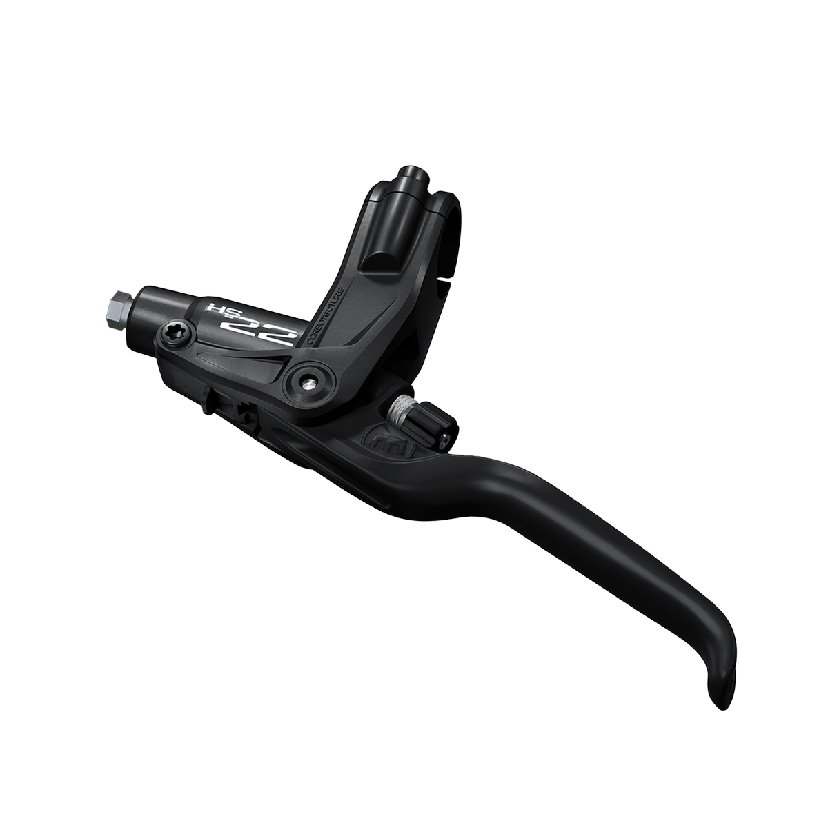 Magura Master HS22 black, suitable for mounting left or right, 3-finger lever blade, black (PU = 1 piece)