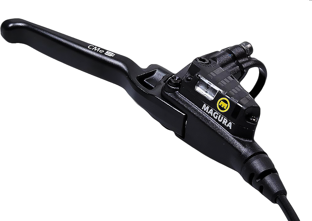 Magura CMe Brake Lever assembly with 4-Finger brake lever blade with Ball end