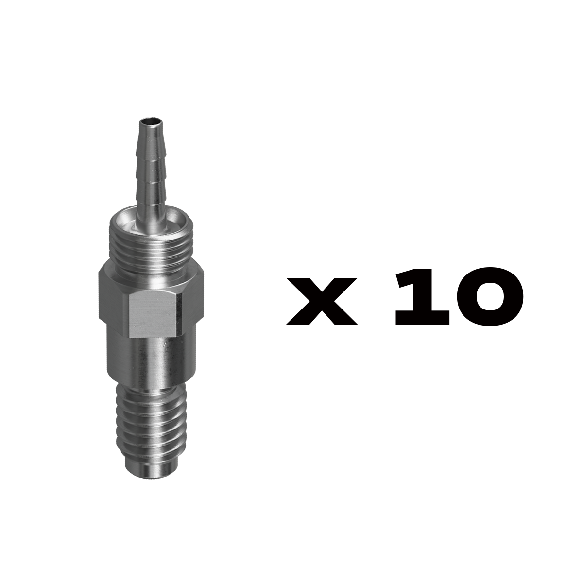 Magura ETT Easy link straight barbed fitting M6 (PU = 10 pieces)