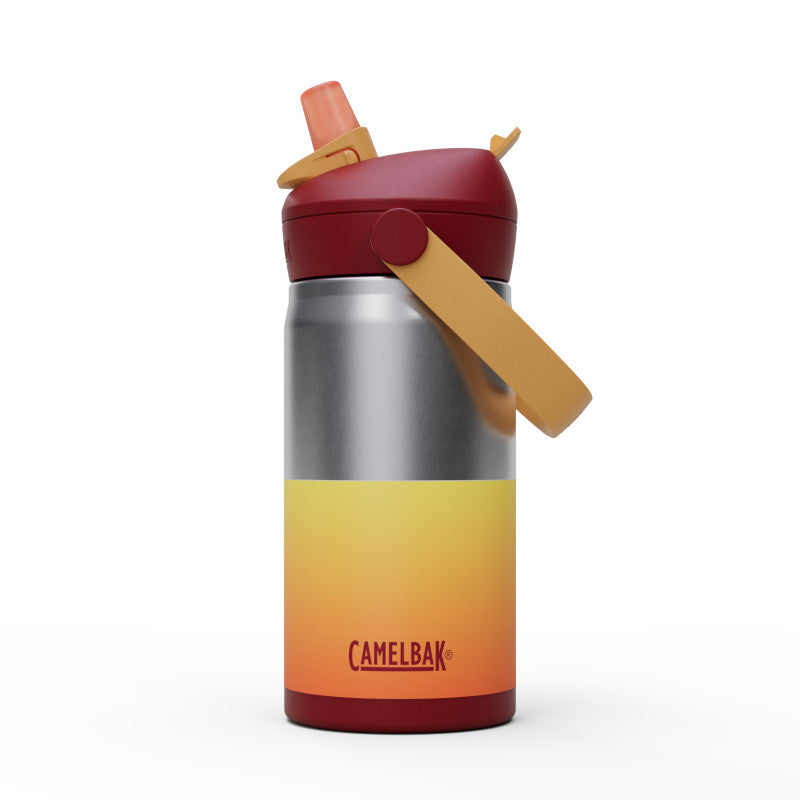 CamelBak Thrive Flip Straw Kids VSS Bottle 350ml in Orange Sunset