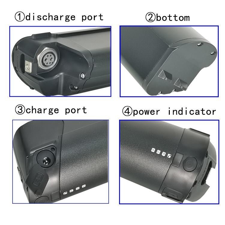 36V 10.5Ah 378Wh Mini Eel In-Frame Samsung eBike Battery CPEM36-10.5 - Image 4