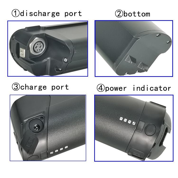 36V 14Ah 504Wh Mini Eel In-Frame Samsung eBike Battery CPEM36-14 - Image 4