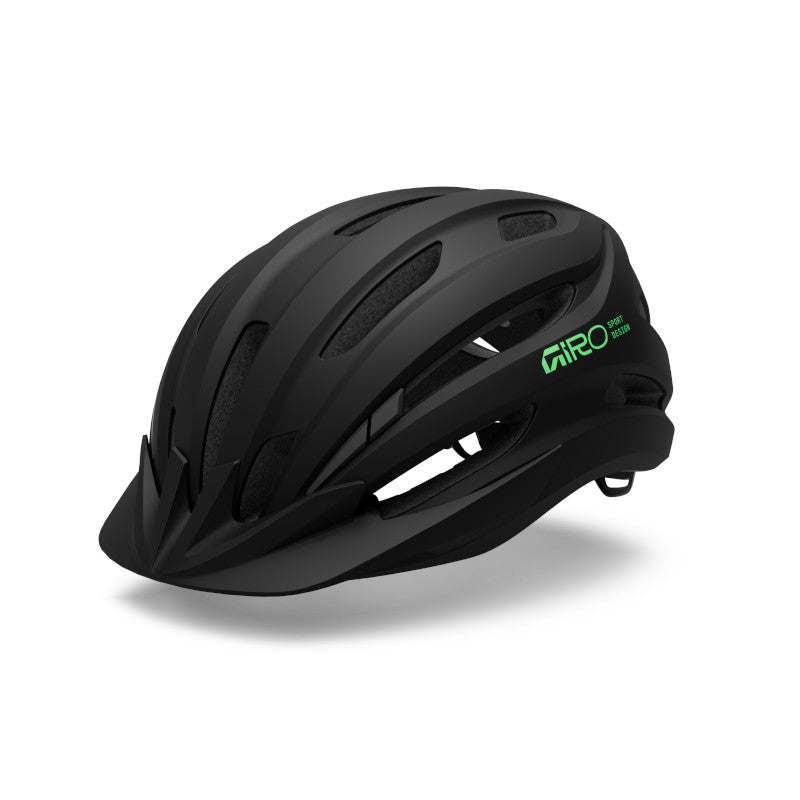 Giro Register Mips II Helmet in Matte Black/Vivid Green