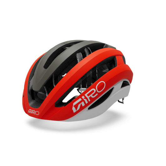 Giro Aries Spherical Helmet in Matte Flame Red