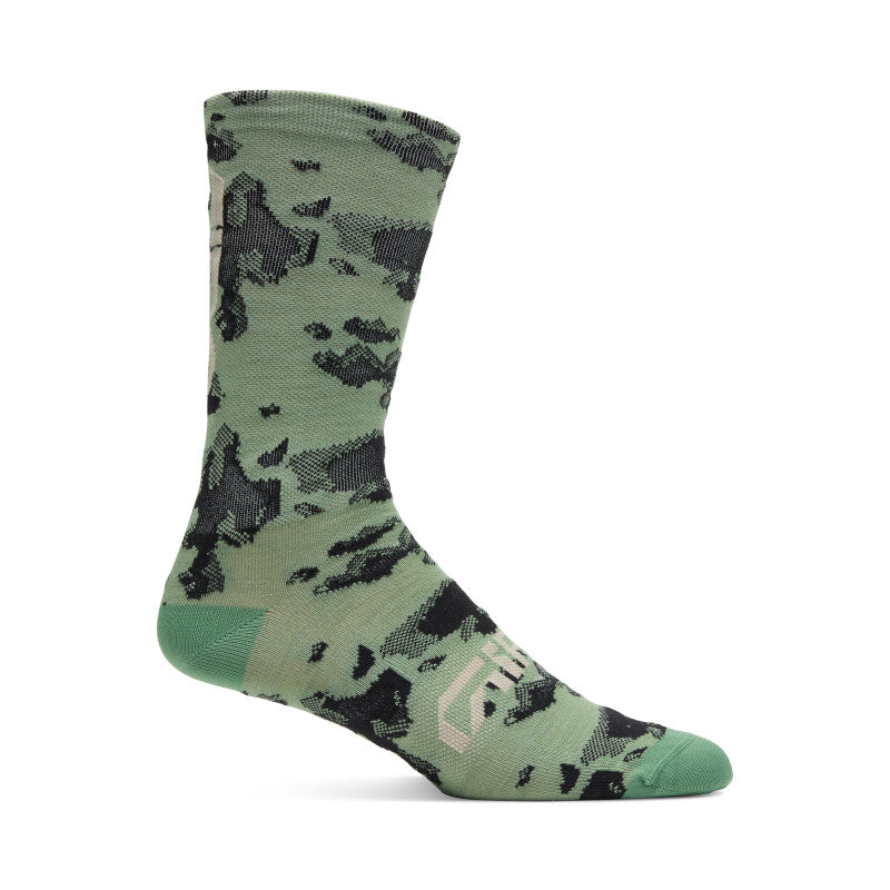 Giro Seasonal Merino Socks in Motion Green