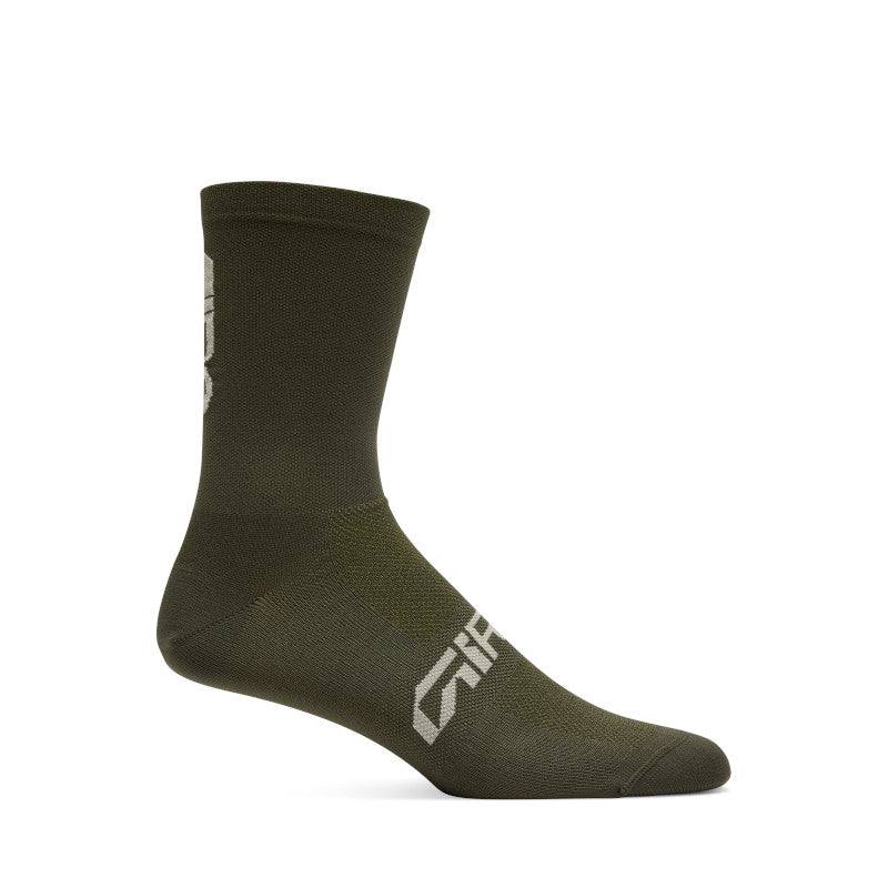 Giro Comp Racer High Rise Socks in Dark Sage
