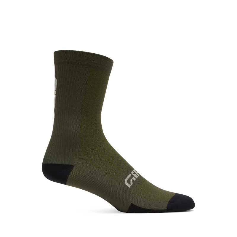 Giro HRC Team Socks in Dark Sage