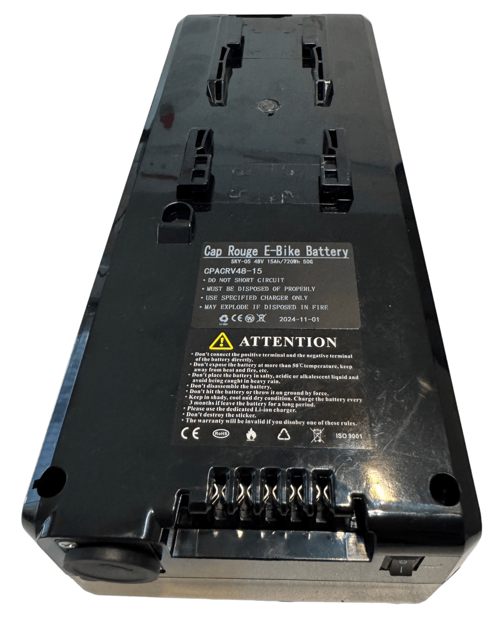 48V 17.5Ah / 840Wh Dirodi eBike Battery CPACRV48-17.5 - Image 5