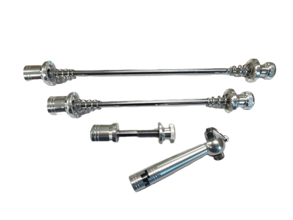 Anti-theft skewer set with key