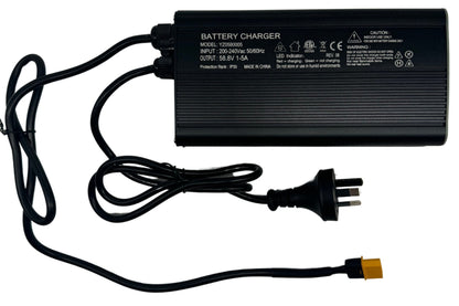 52V Super Charger 80/90/100% - 1-5 Amp For Lithium-Ion Battery