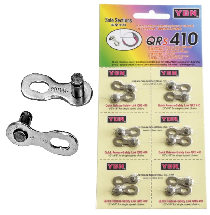 QR410 single speed missing links, card of 6