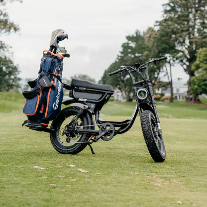 Fatboy golf club carrier strap detail