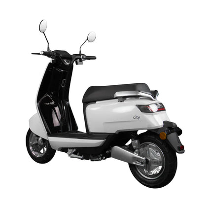 Benzina Zero City Electric Moped – view 7 | Grace & Pace Electric Bikes