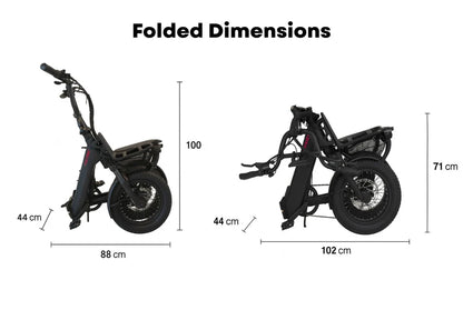 Vamos Doblez 2026 Folding Electric Bike – view 2 | Grace & Pace Electric Bikes