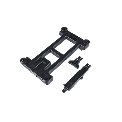 Basil MIK Carrier Adapter Plate Black - top view