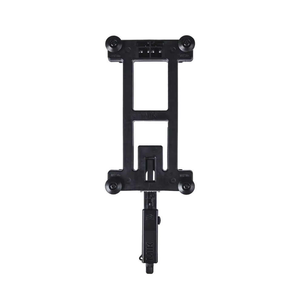 Basil MIK Carrier Adapter Plate Black - with MIK keys