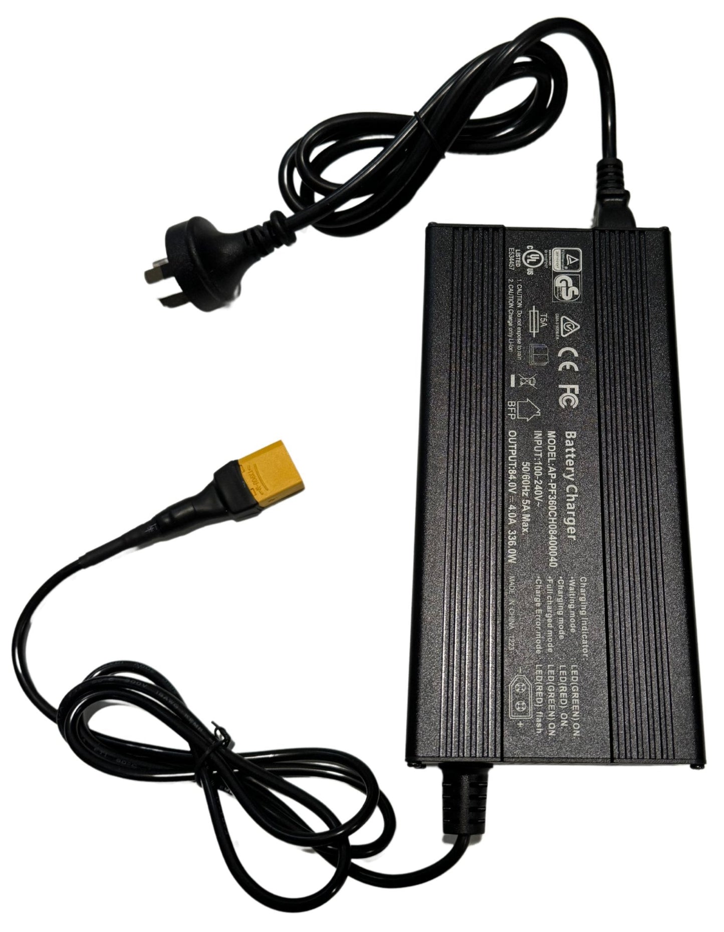 72V 3A Fast eBike Battery Smart Charger CPXT72-3A