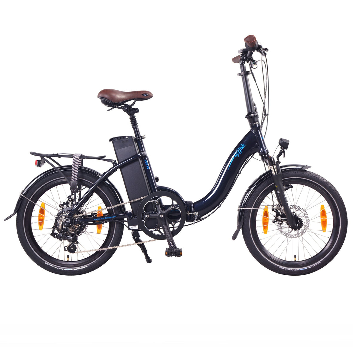 NCM Paris Folding E-Bike side view